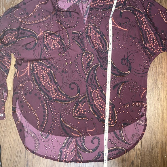 Abercrombie & Fitch Dressy Smocked Mock Neck Top XS - Picture 13 of 13